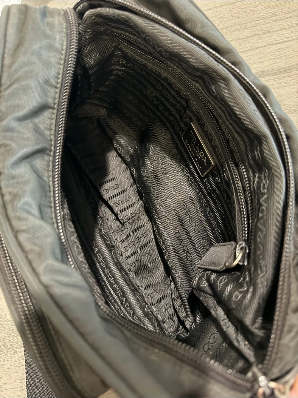 PRADA Black Small Crossbody Bag